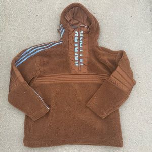 Ivy Park adidas Beyonce Teddy Knit Pullover Unisex Jacket Size Small